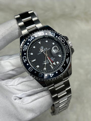 روليكس صب مارين& GMT_Master ll بضهر شفاف وحركة عقرب سحاب