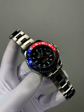 روليكس صب مارين& GMT_Master ll بضهر شفاف وحركة عقرب سحاب