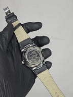 Patek phileppe leather  ضهر شفاف