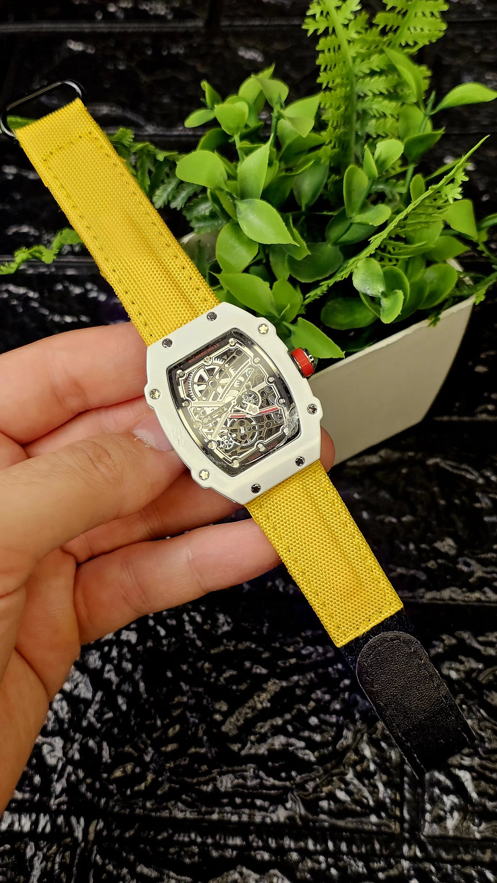 Richard Mille Tonneau-shaped skeleton watches
