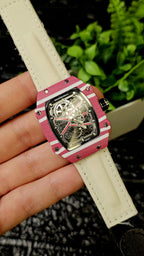 Richard Mille Tonneau-shaped skeleton watches