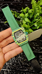 Richard Mille Tonneau-shaped skeleton watches