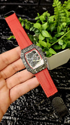 Richard Mille Tonneau-shaped skeleton watches