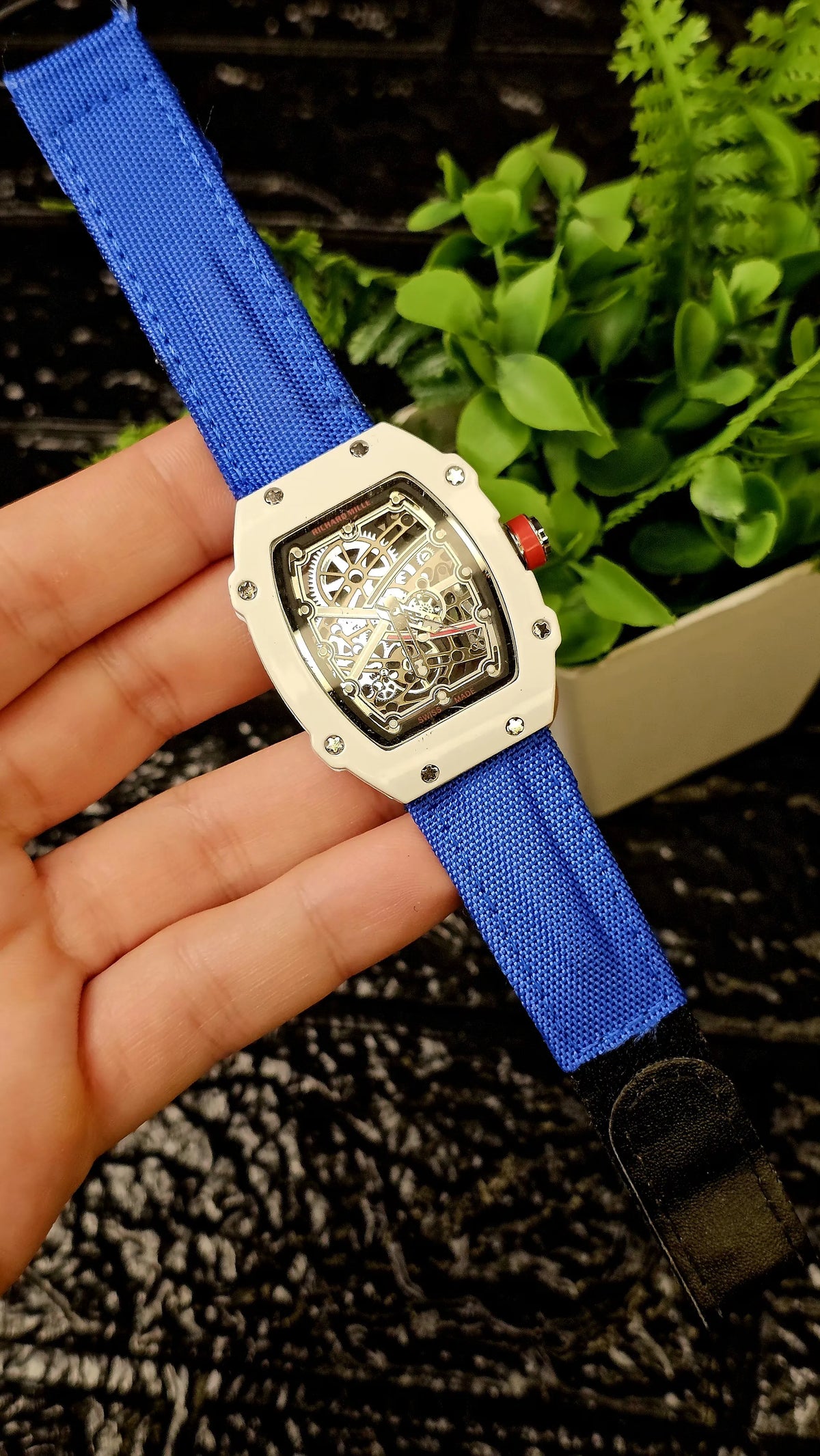 Richard Mille Tonneau-shaped skeleton watches