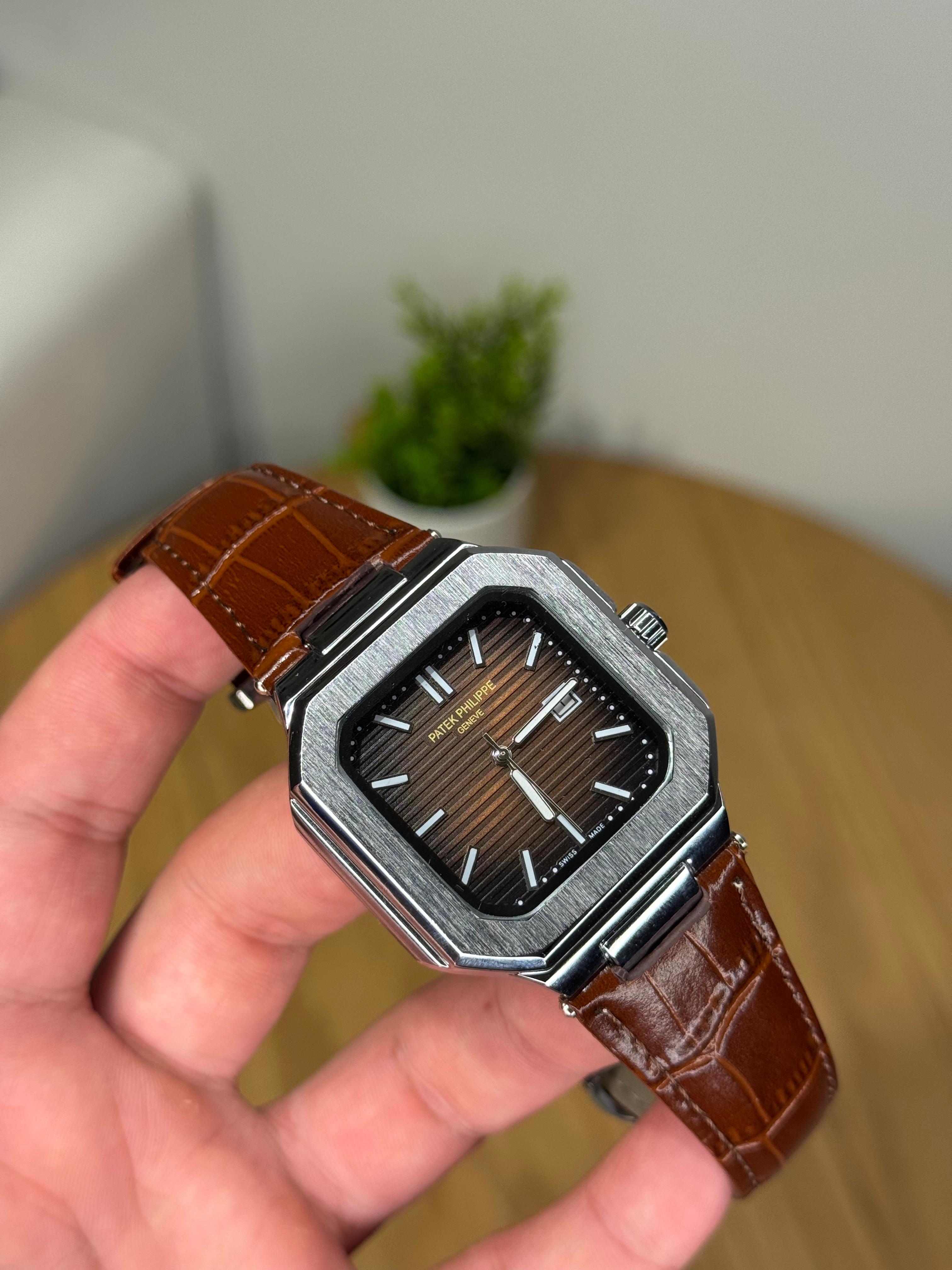 Patek phileppe استيك جلد
