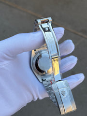 Rolex Datejust 41 Yellow Rolesor White Dial Jubilee Bracelet Fluted Bezel