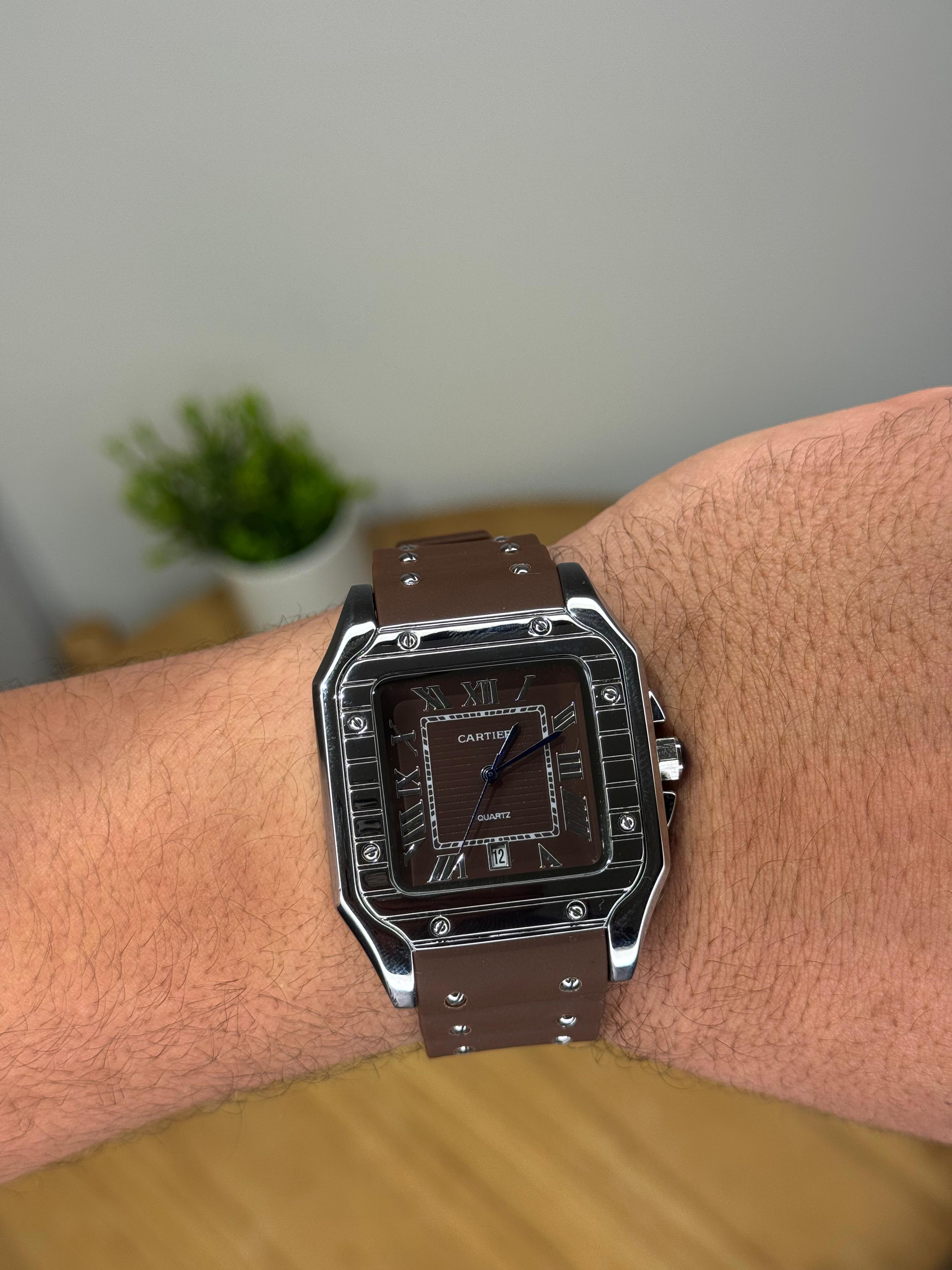 Cartier Santos de Cartier رابر