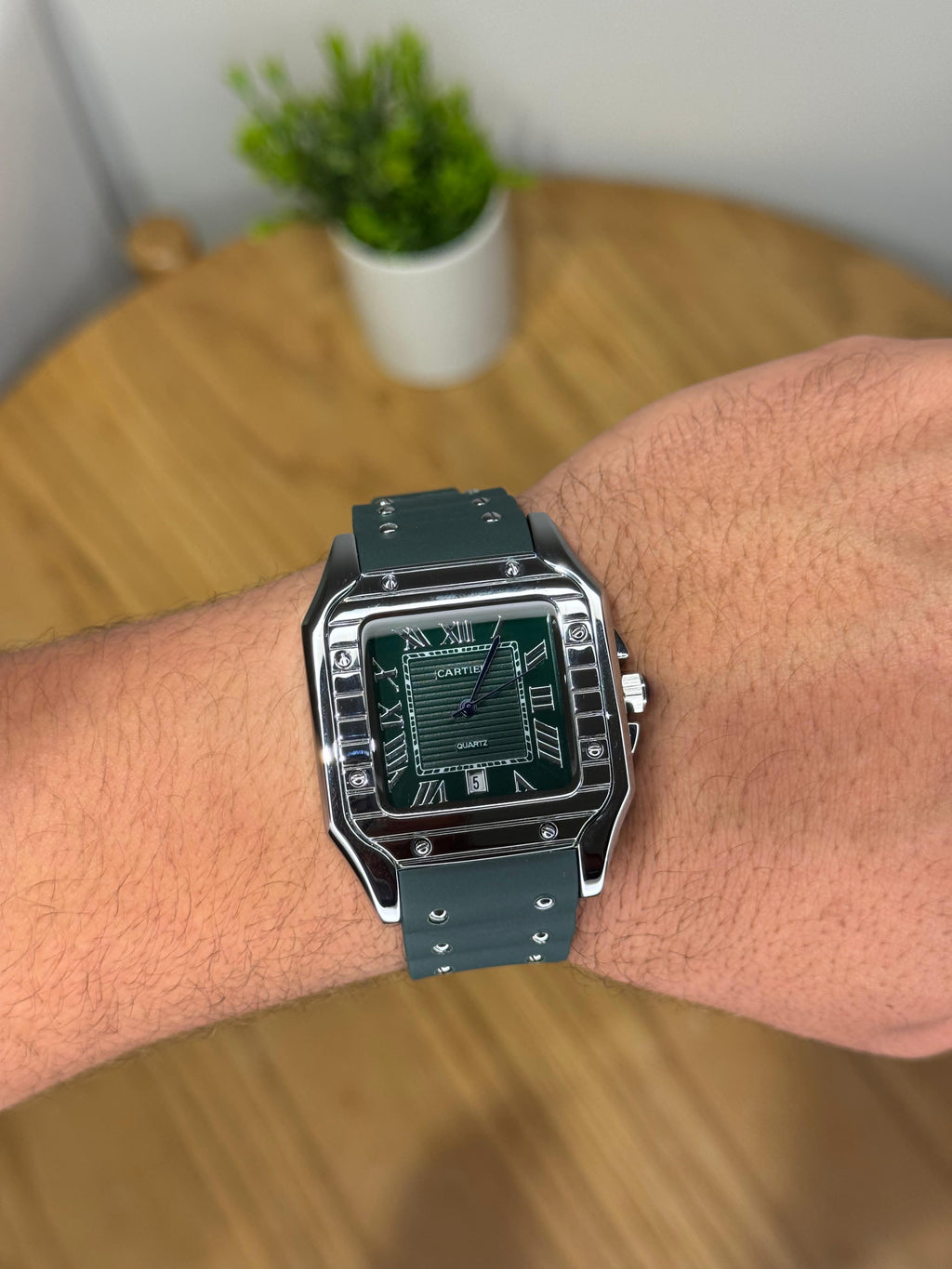 Cartier Santos de Cartier رابر - Ahmed Store