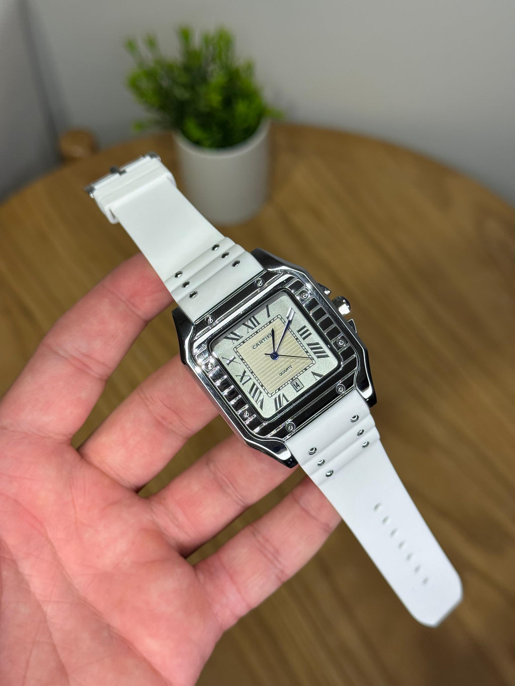 Cartier Santos de Cartier رابر - Ahmed Store