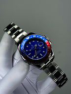 GMT_Master ll بضهر شفاف وحركة عقرب سحاب - Ahmed Store