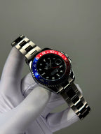 GMT_Master ll بضهر شفاف وحركة عقرب سحاب - Ahmed Store