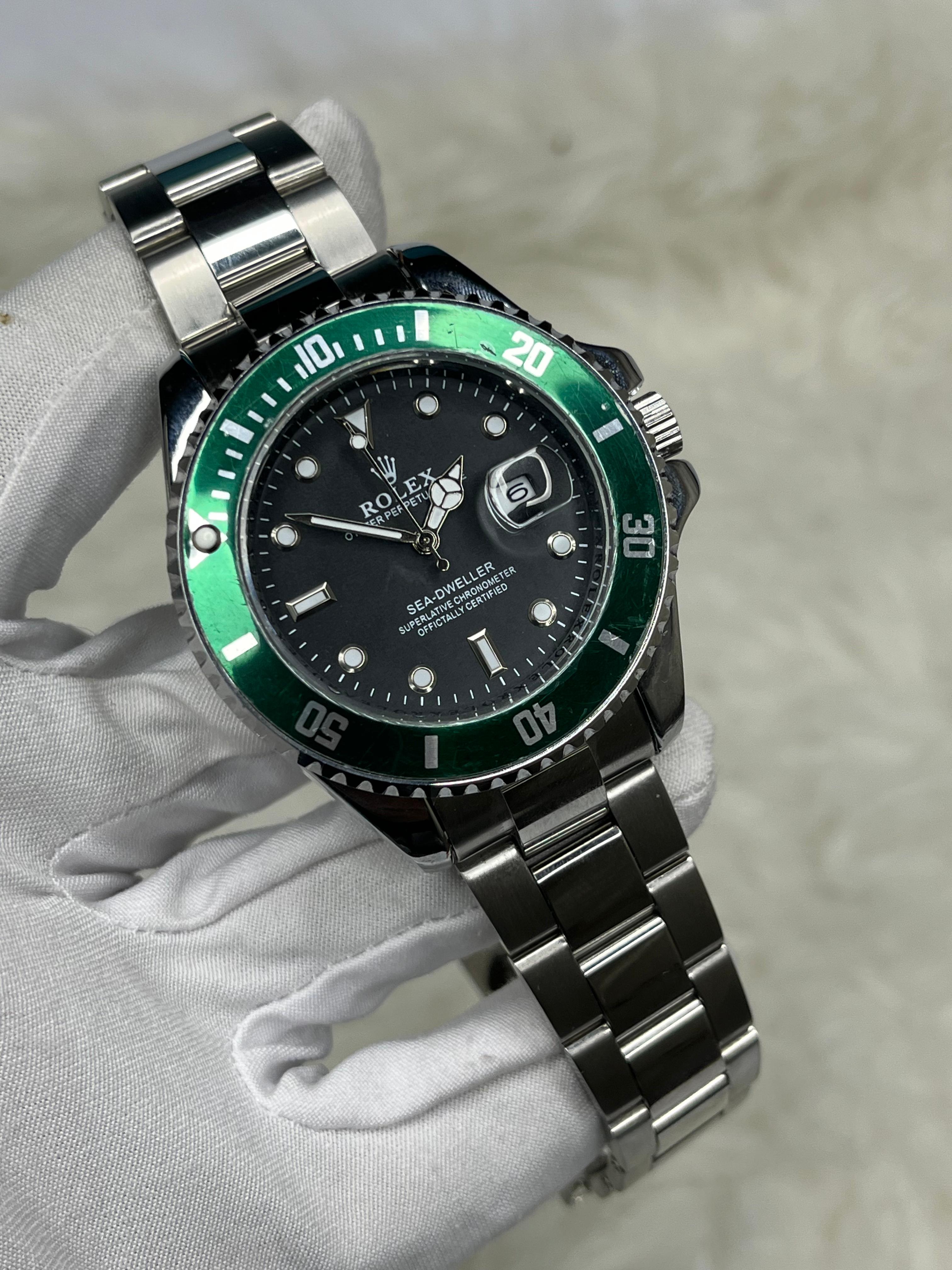 GMT_Master ll بضهر شفاف وحركة عقرب سحاب - Ahmed Store