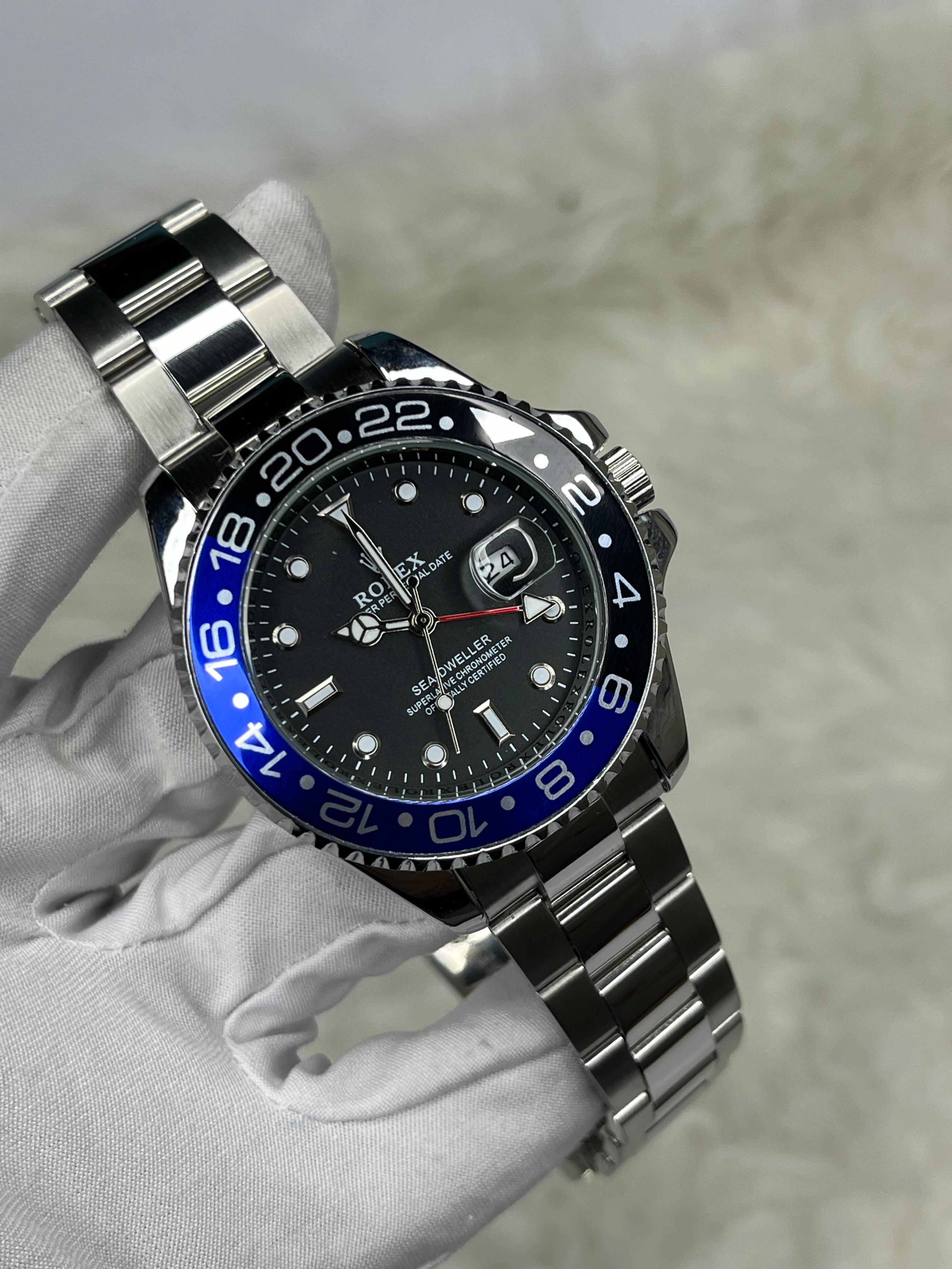 GMT_Master ll بضهر شفاف وحركة عقرب سحاب - Ahmed Store