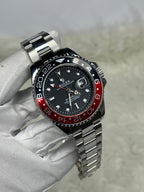 GMT_Master ll بضهر شفاف وحركة عقرب سحاب - Ahmed Store