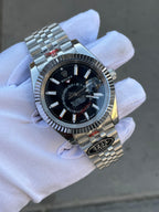 Rolex Sky - Dweller Black Dial – Clean 3235 – - Ahmed Store